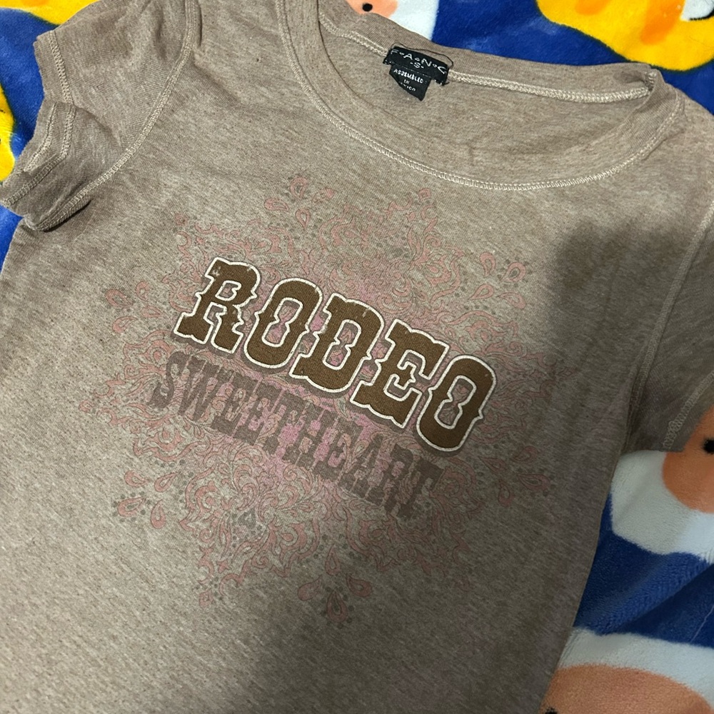 FANG cowgirl rodeo t shirt